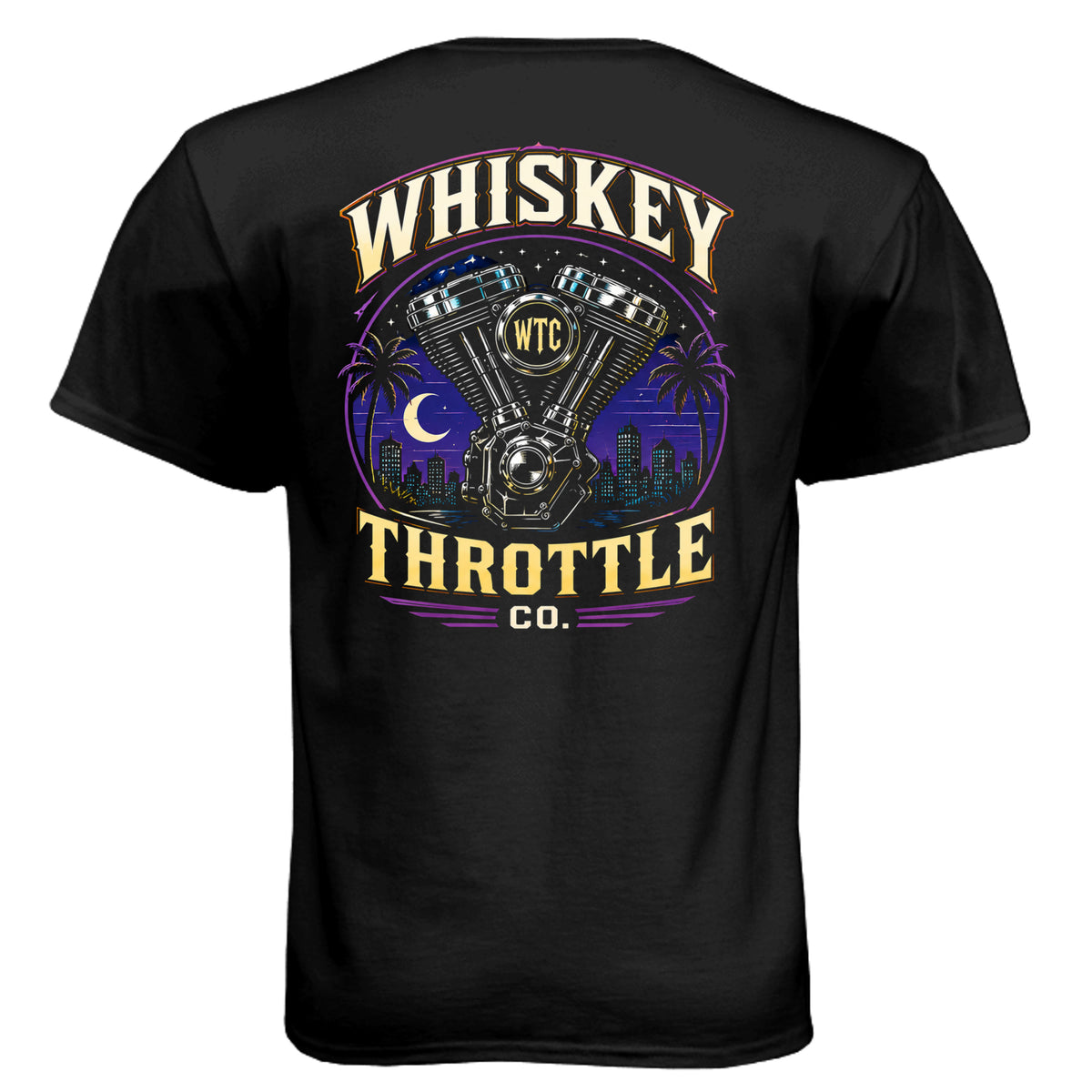 WHISKEY NIGHTS MEN'S TEE